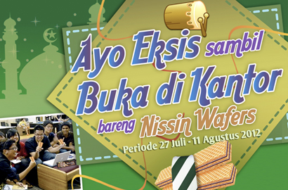 Ayo Eksis Sambil Buka di Kantor bareng Nissin Wafer
