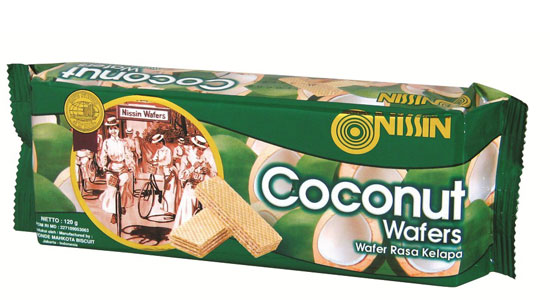 Nissin Wafers Rasa Coconut